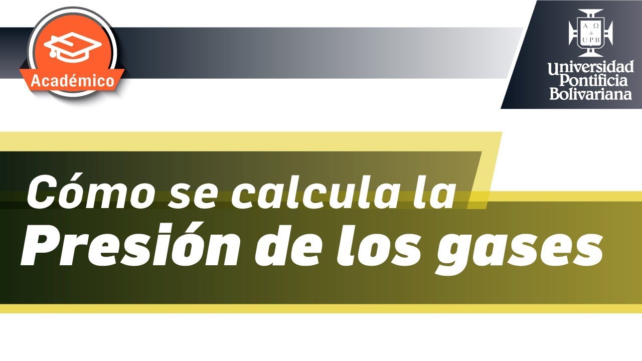 a que se debe la presion de los gases
