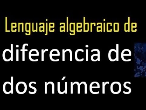 como sacar la diferencia entre dos numeros