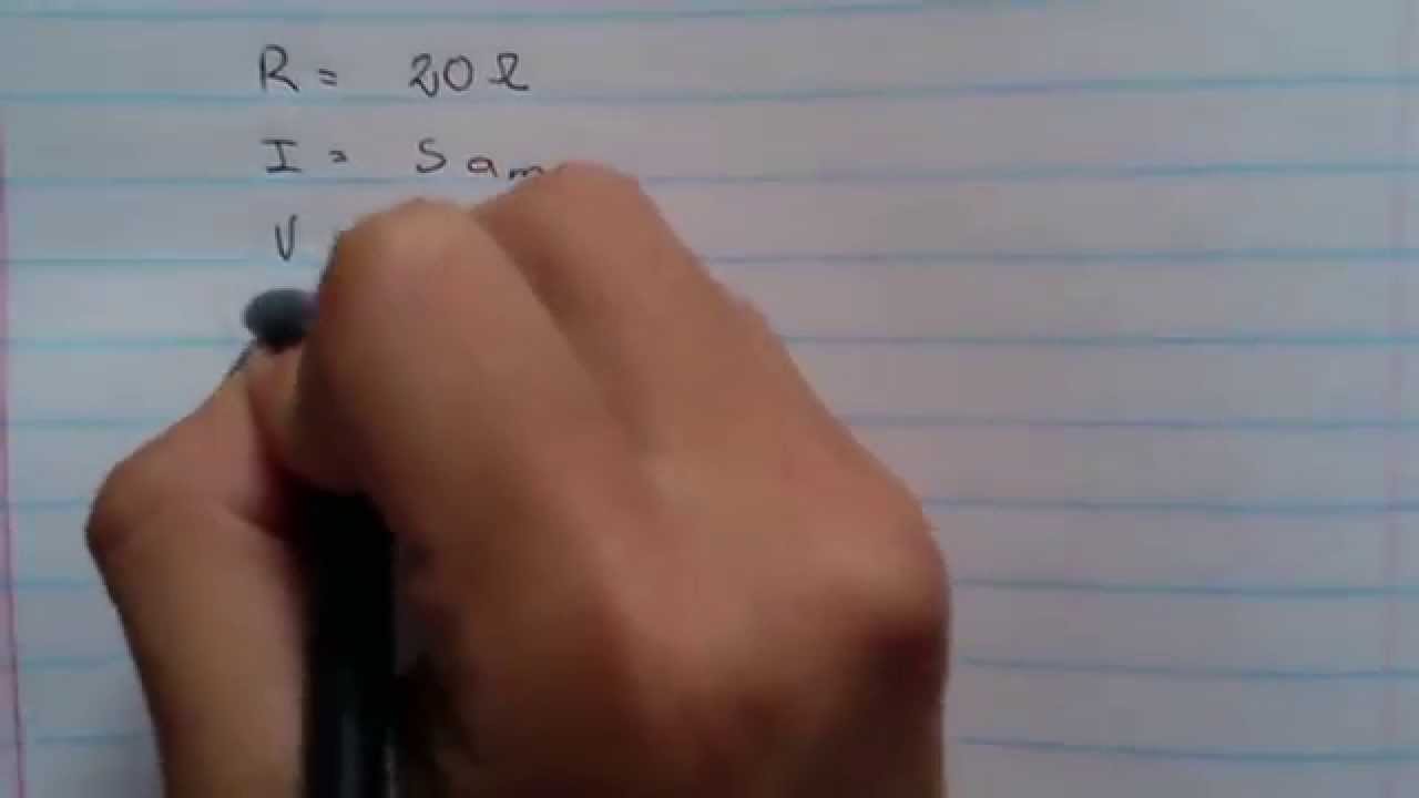 como se calcula la diferencia de potencial