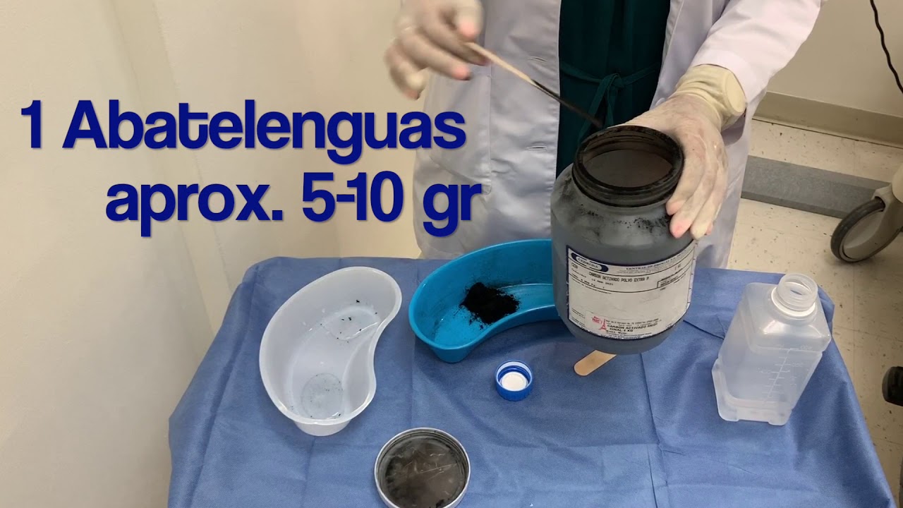 como usar carbón activado en intoxicaciones