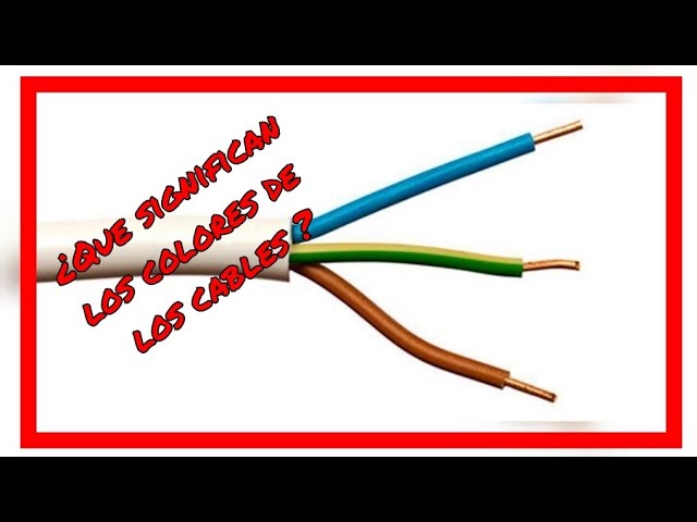 cual es el cable neutro color