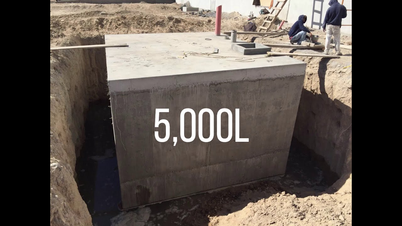 cuanto gasta una cisterna de agua