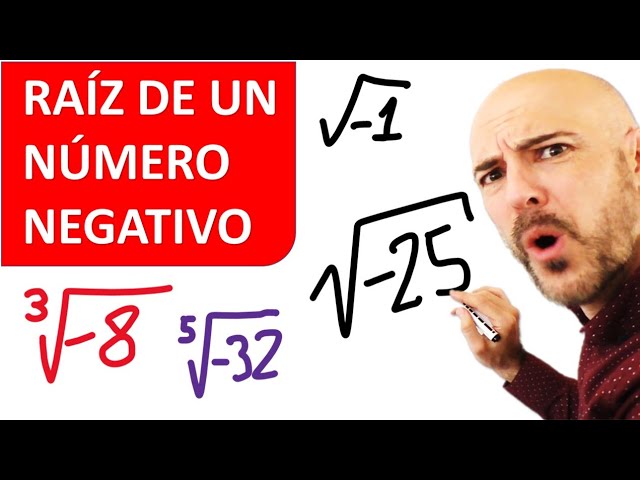 existe la raíz cuadrada de un número negativo