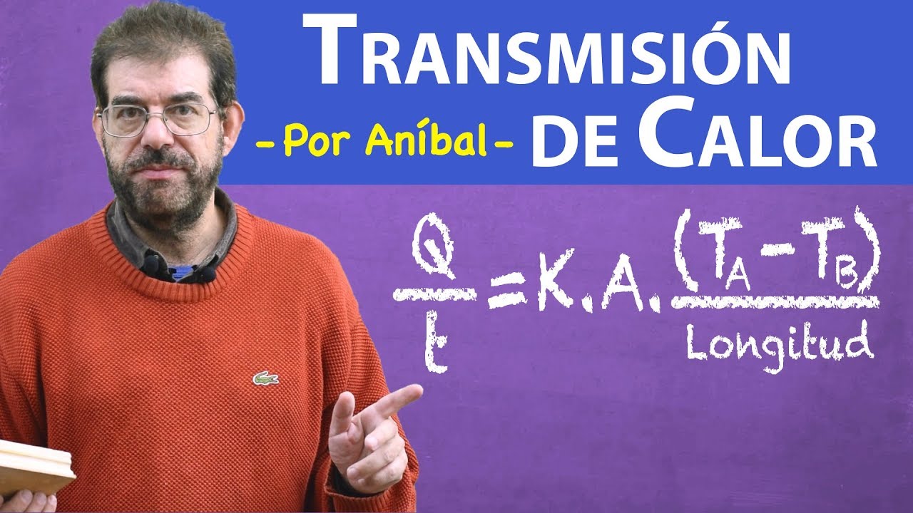 formula de transferencia de calor por conduccion