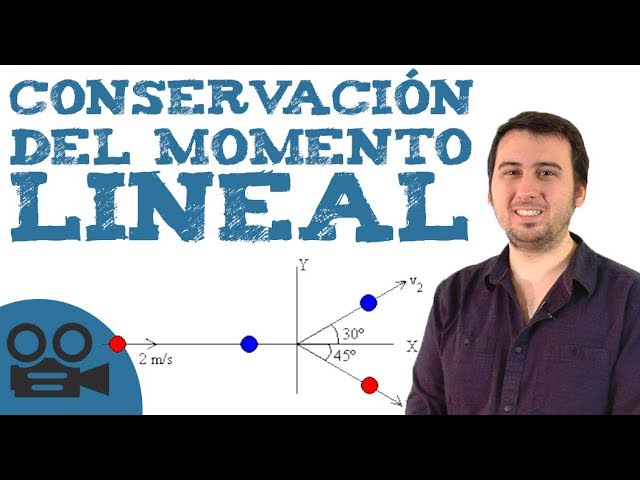 ley de la conservacion del momento lineal