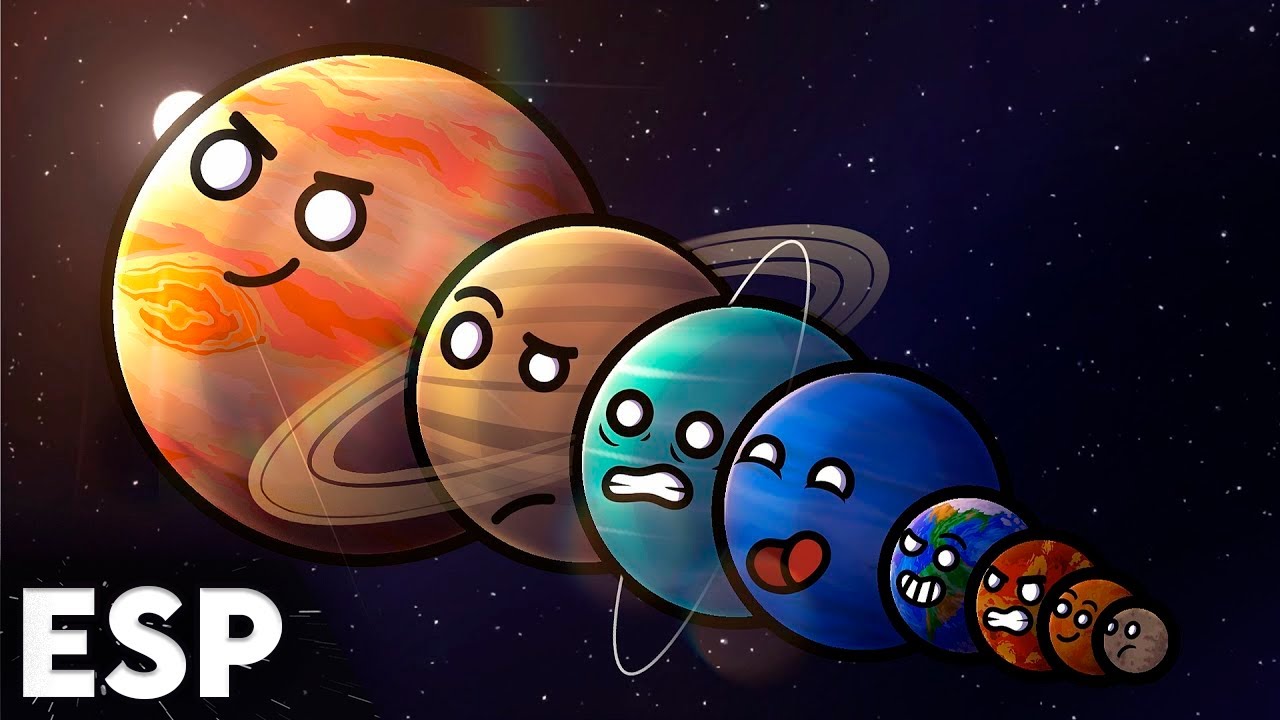orden de los planetas por tamaño
