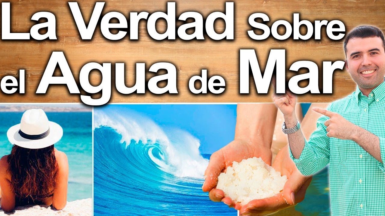 para que sirve el agua salada