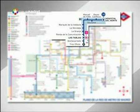 plano actual del metro de madrid