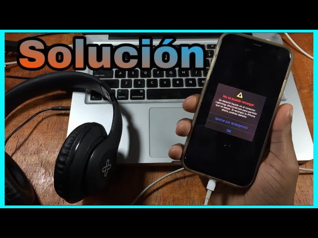 se ha detectado liquido en el conector lightning