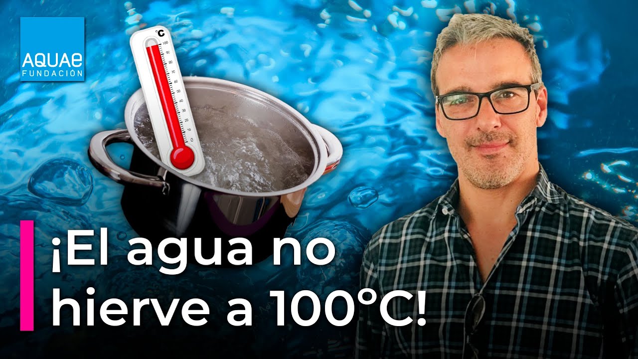 temperatura ala que hierve el agua