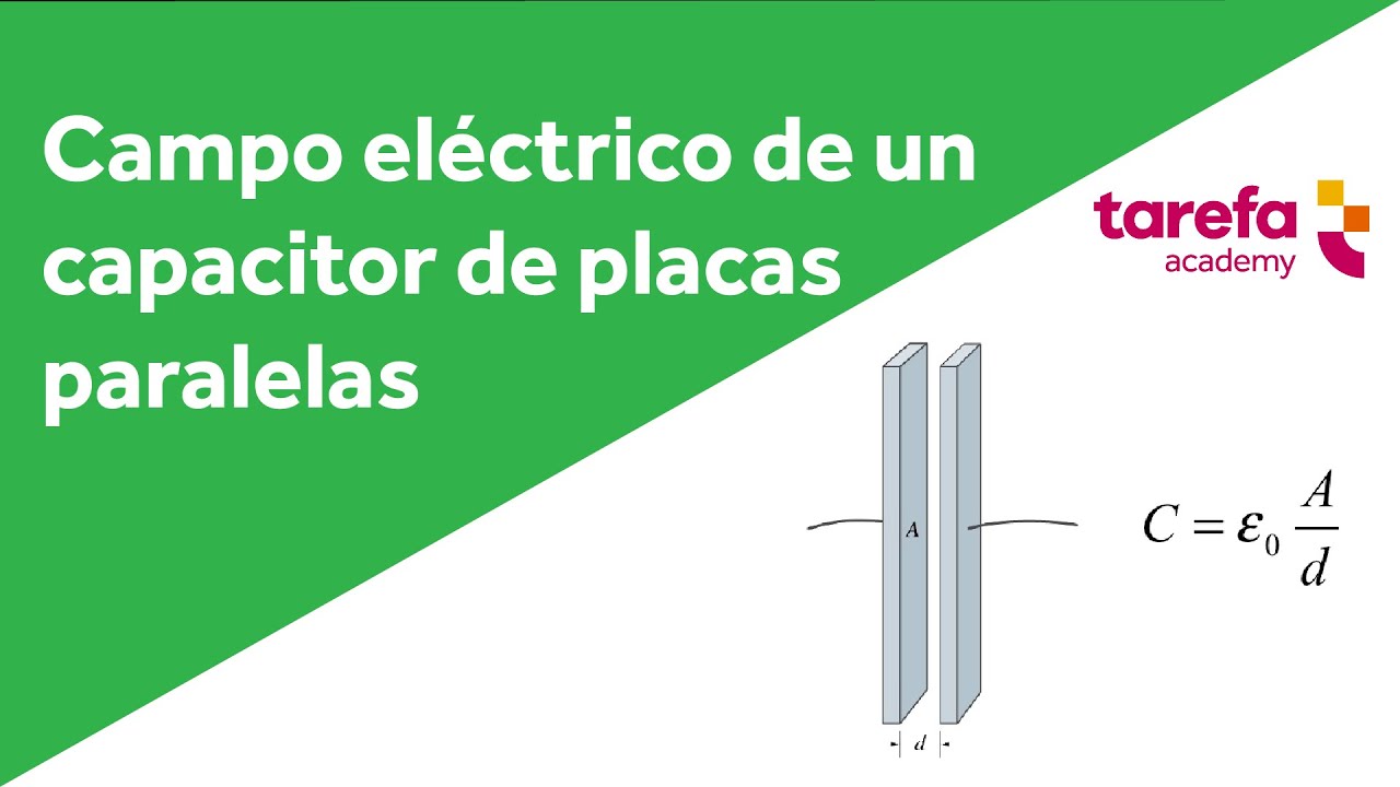 campo electrico entre placas de un capacitor