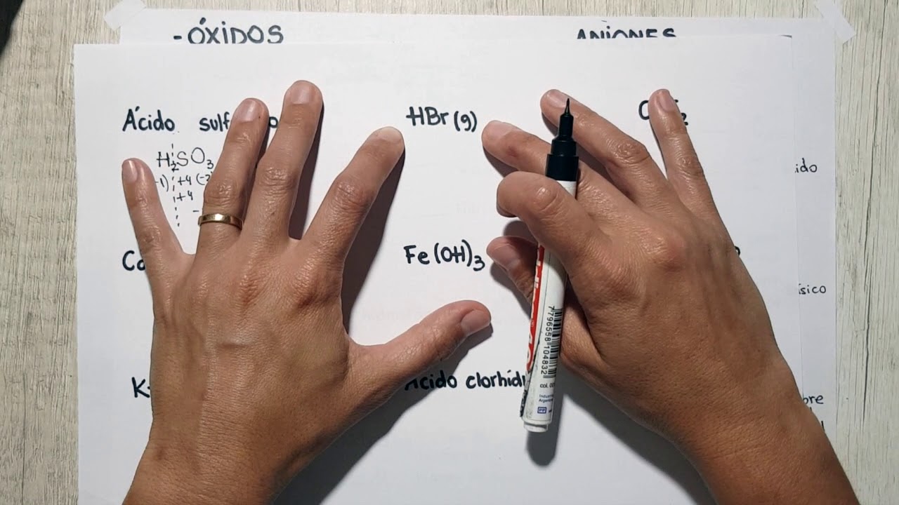 coloca el nombre de los siguientes compuestos