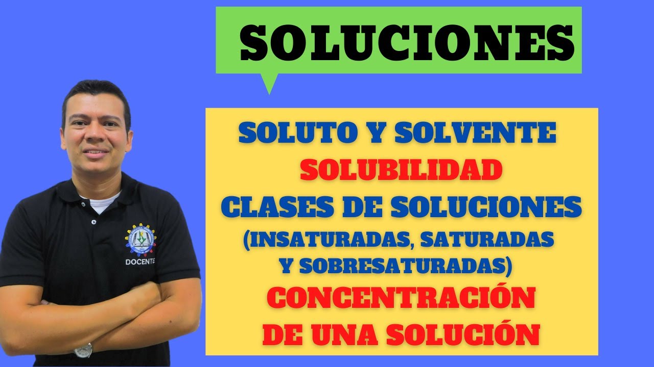 como afecta la solubilidad en la preparacion de disoluciones