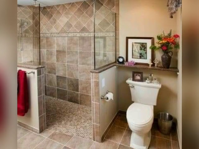 como dividir un baño grande en dos