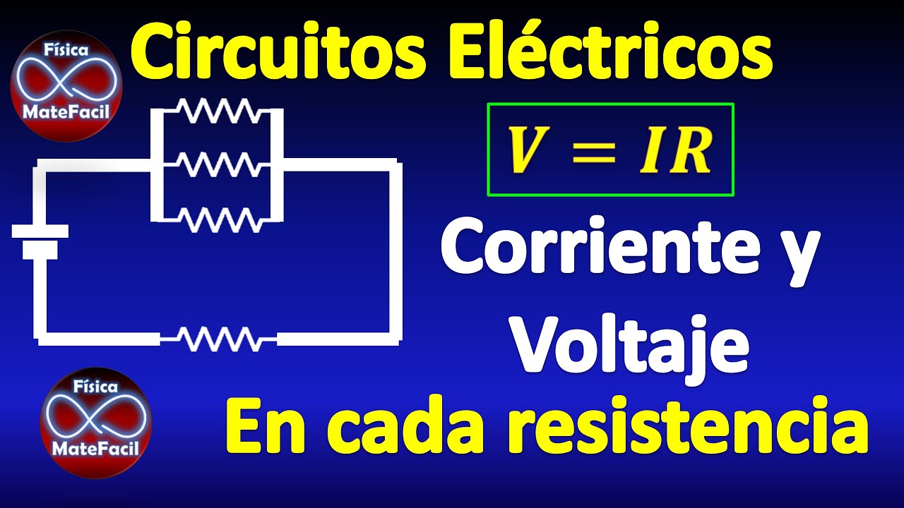 como hallar el voltaje de una resistencia
