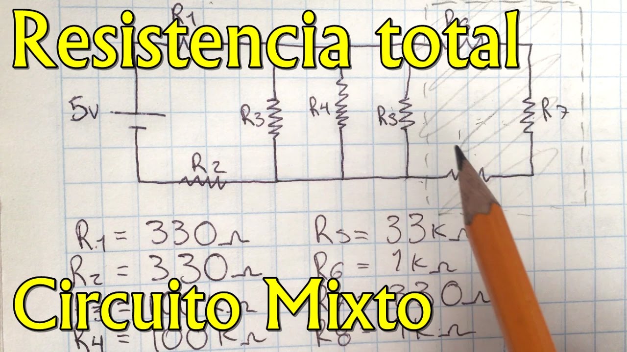 como se calcula la resistencia total