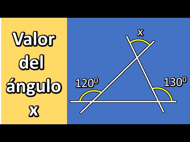cuál es el valor del ángulo x si y 67
