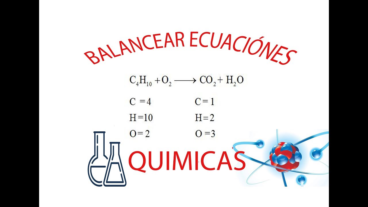 cual es la finalidad de balancear una ecuacion quimica