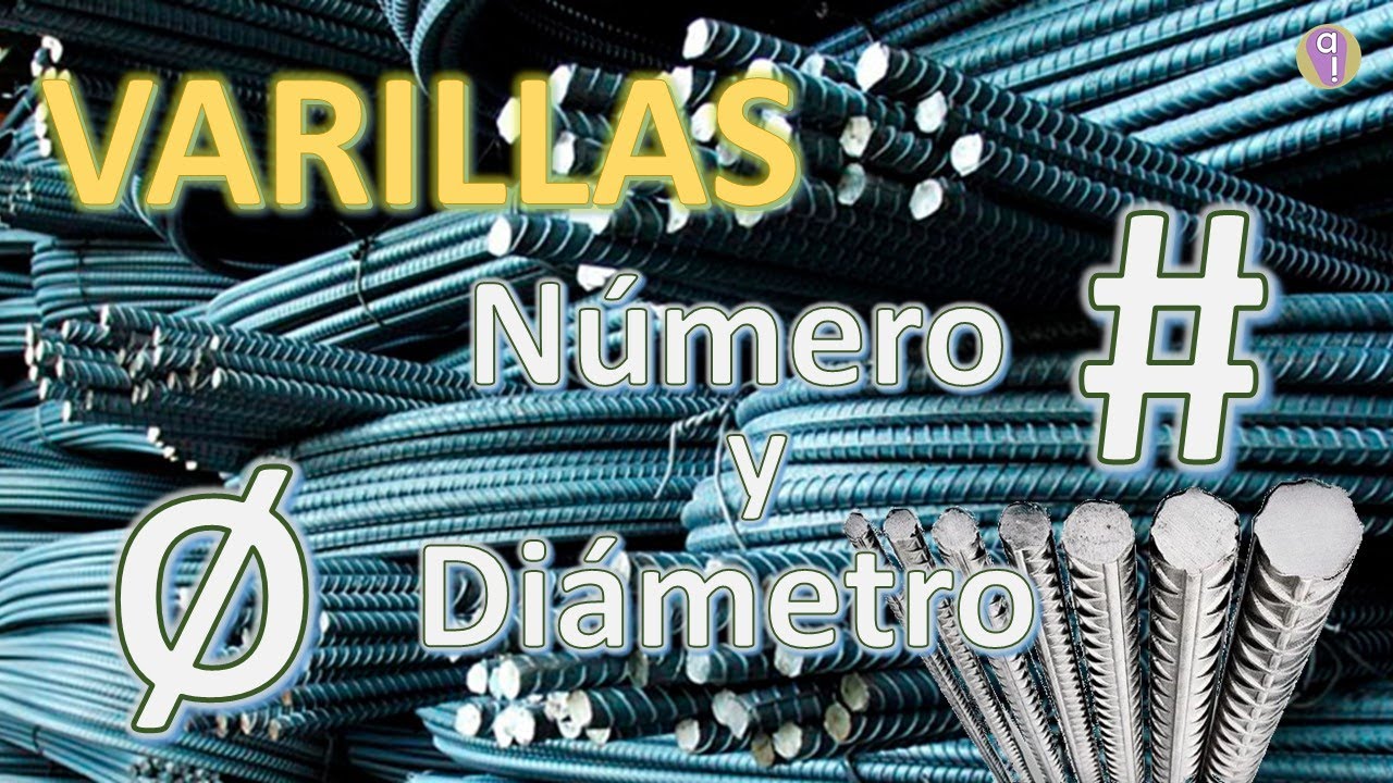 cuanto mide de largo una varilla de 3 8