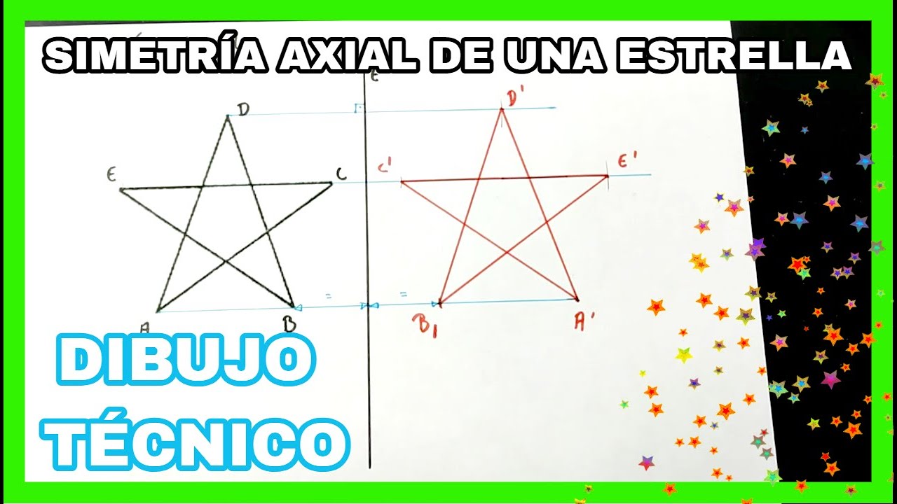 cuántos ejes de simetría tiene una estrella
