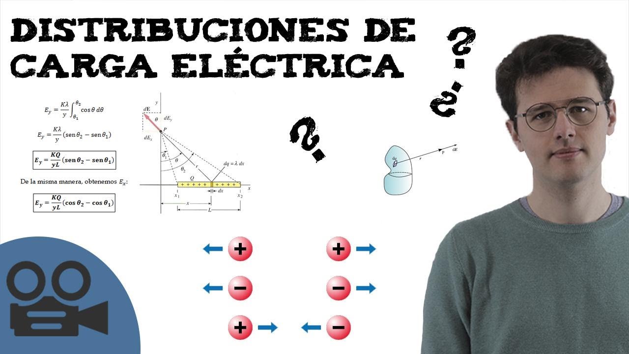 distribucion lineal de carga campo electrico