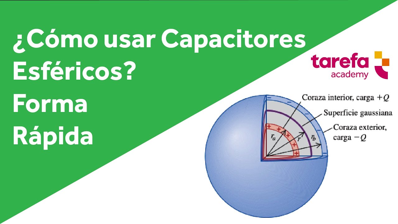 ecuacion para calcular la capacitancia de un capacitor esferico