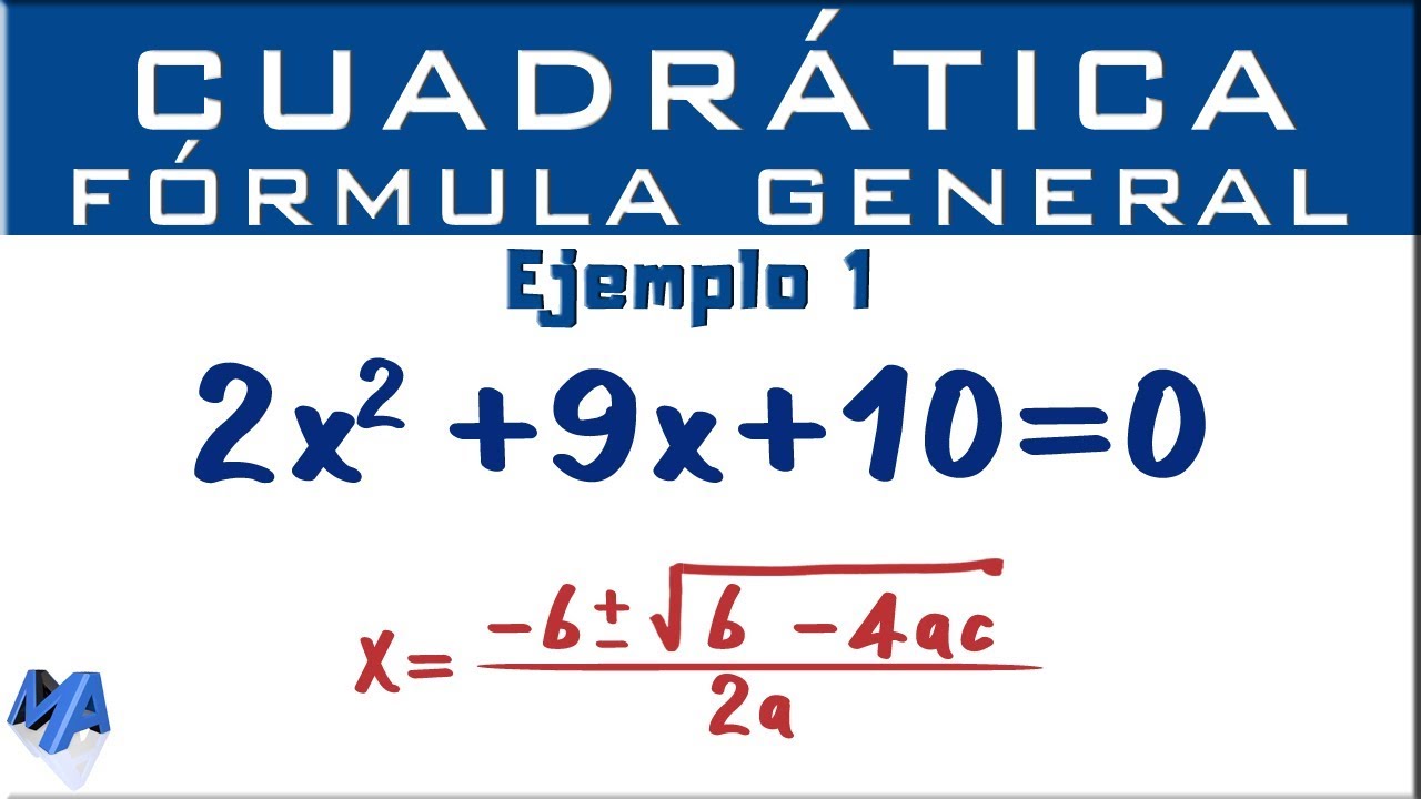 ecuaciones cuadraticas de una sola variable