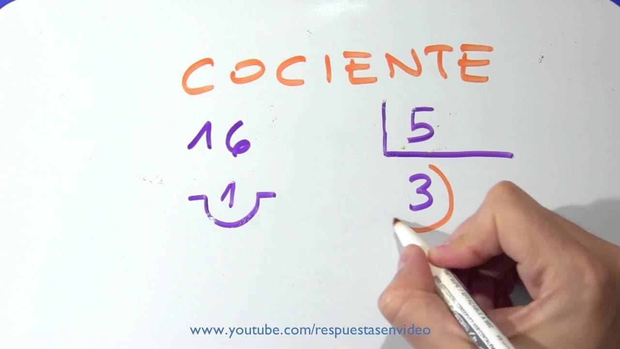 en que casos el cociente es igual a 1