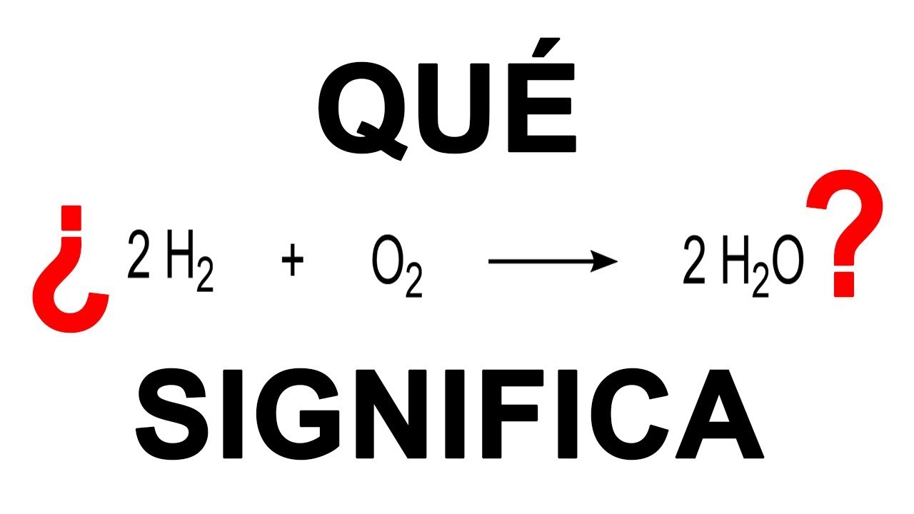 en una ecuacion quimica que significa la flecha
