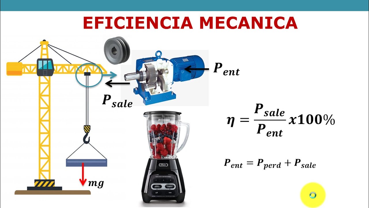 formula de la eficiencia de un motor