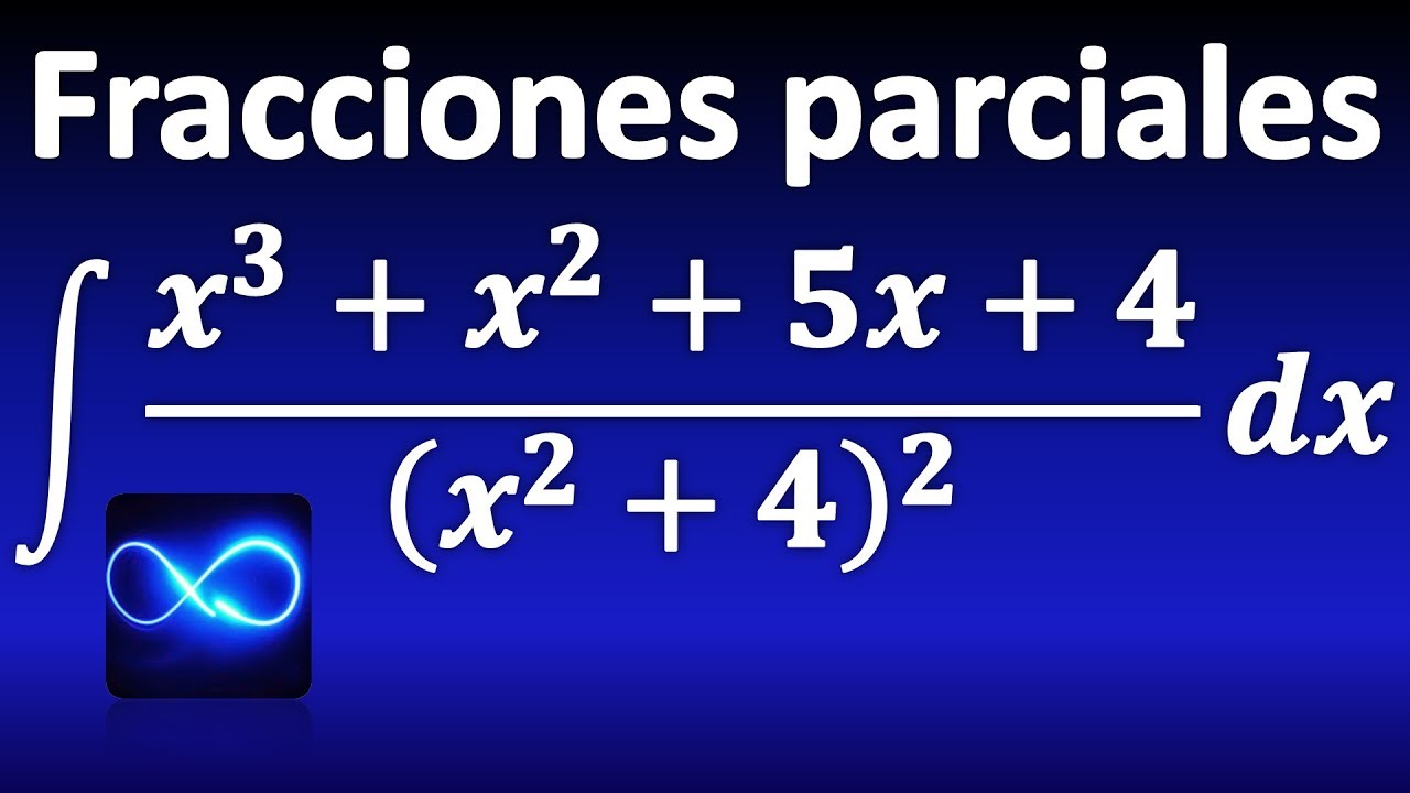 fracciones parciales con denominador al cuadrado