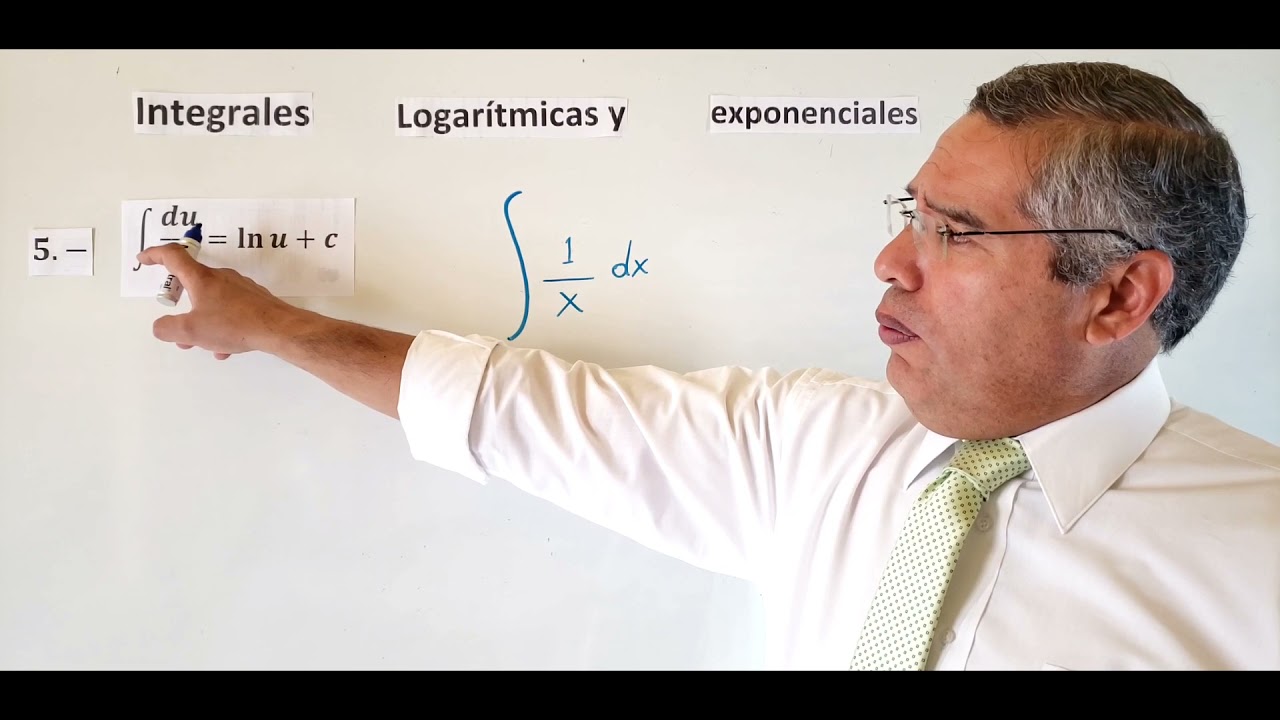 integrales de funciones logaritmicas y exponenciales