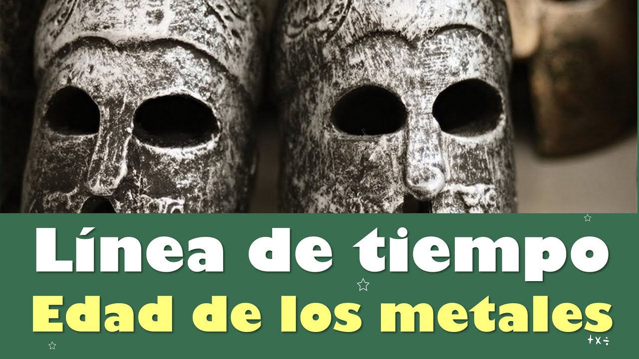 linea del tiempo de los metales