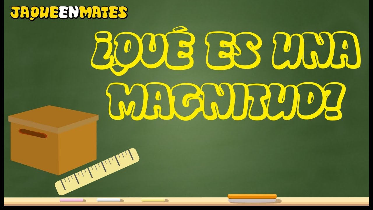 magnitud que sirve para definir un fenómeno físico