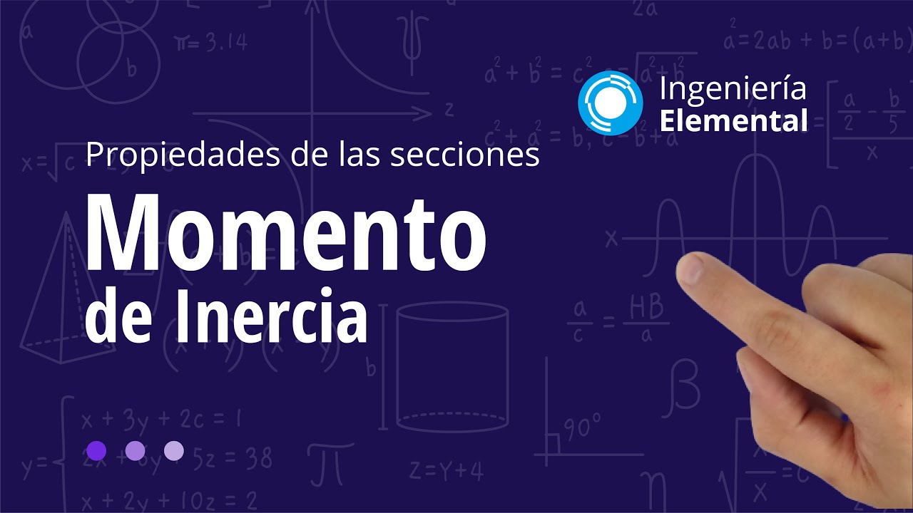 momento de inercia de un area