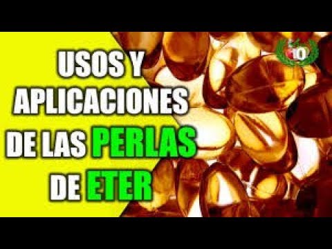 para qué sirven las pastillas de éter