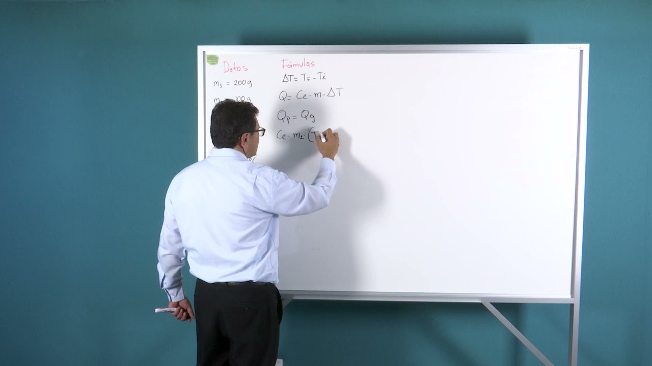 problemas de calor cedido y absorbido resueltos