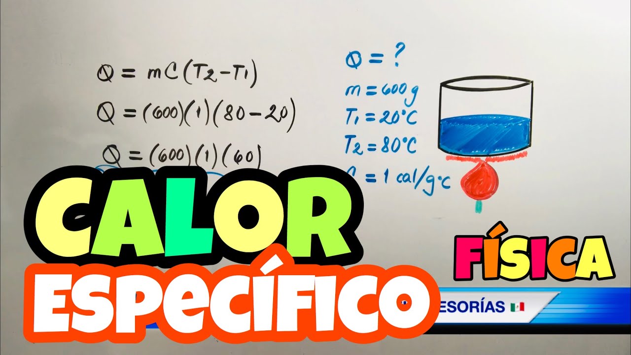 problemas de calor especifico para secundaria