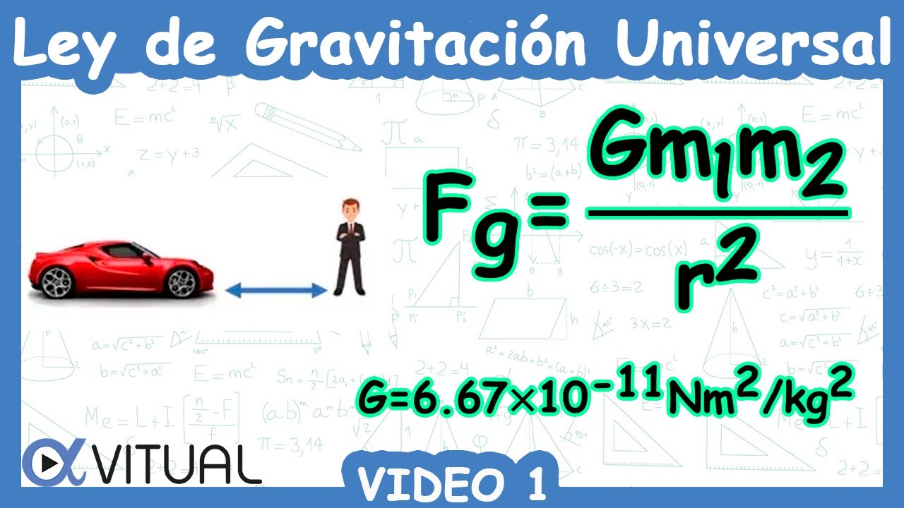 problemas de ley de gravitación universal