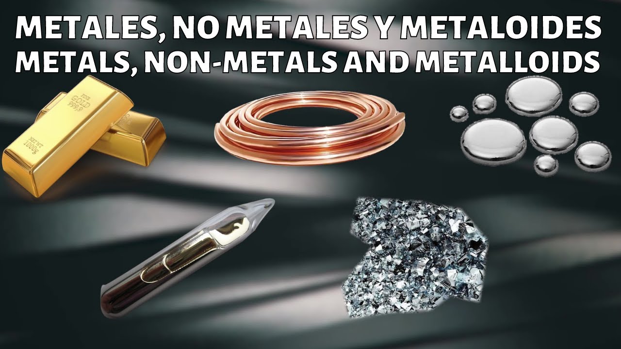 propiedades y aplicaciones de los metales y no metales