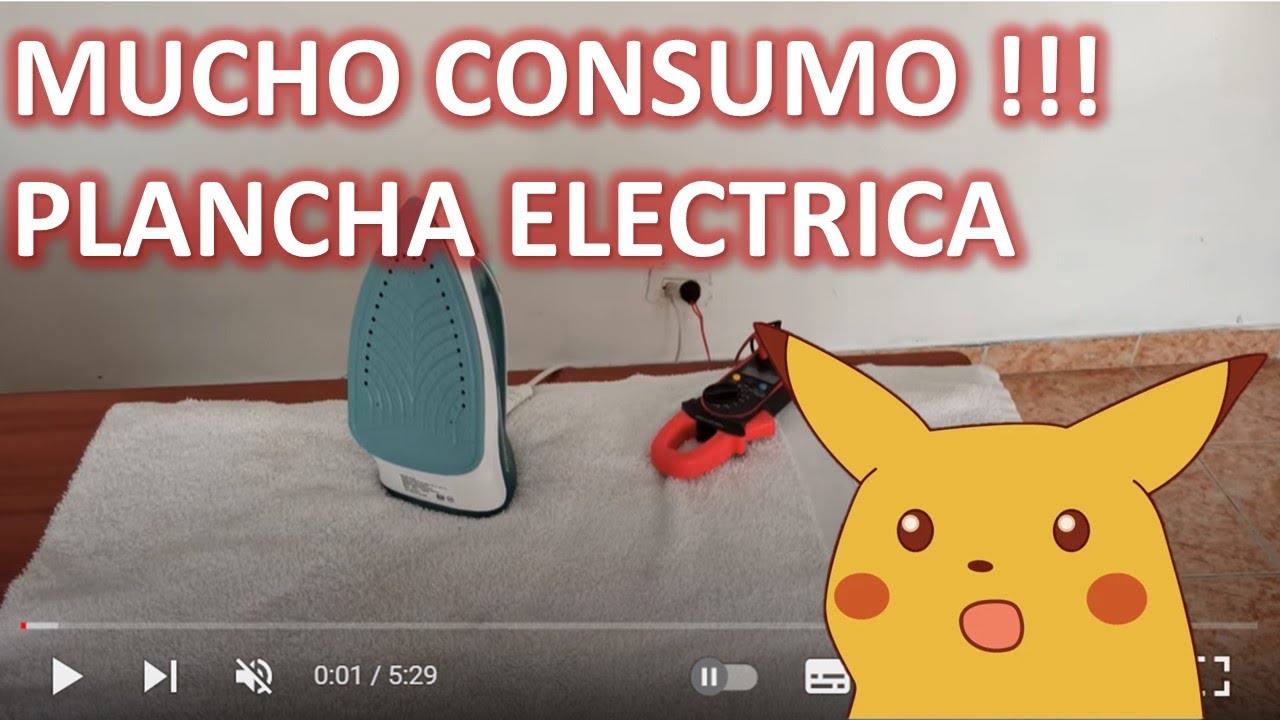 que energia utiliza la plancha de ropa