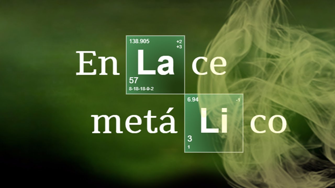 teorias que expliquen el enlace metalico