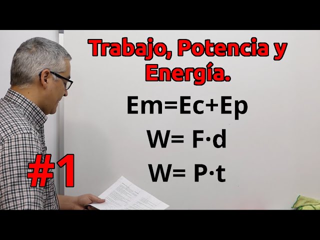 unidades de trabajo energia y potencia