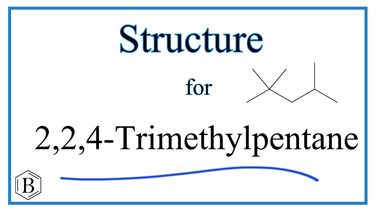 2 2 4 trimetilpentano formula desarrollada