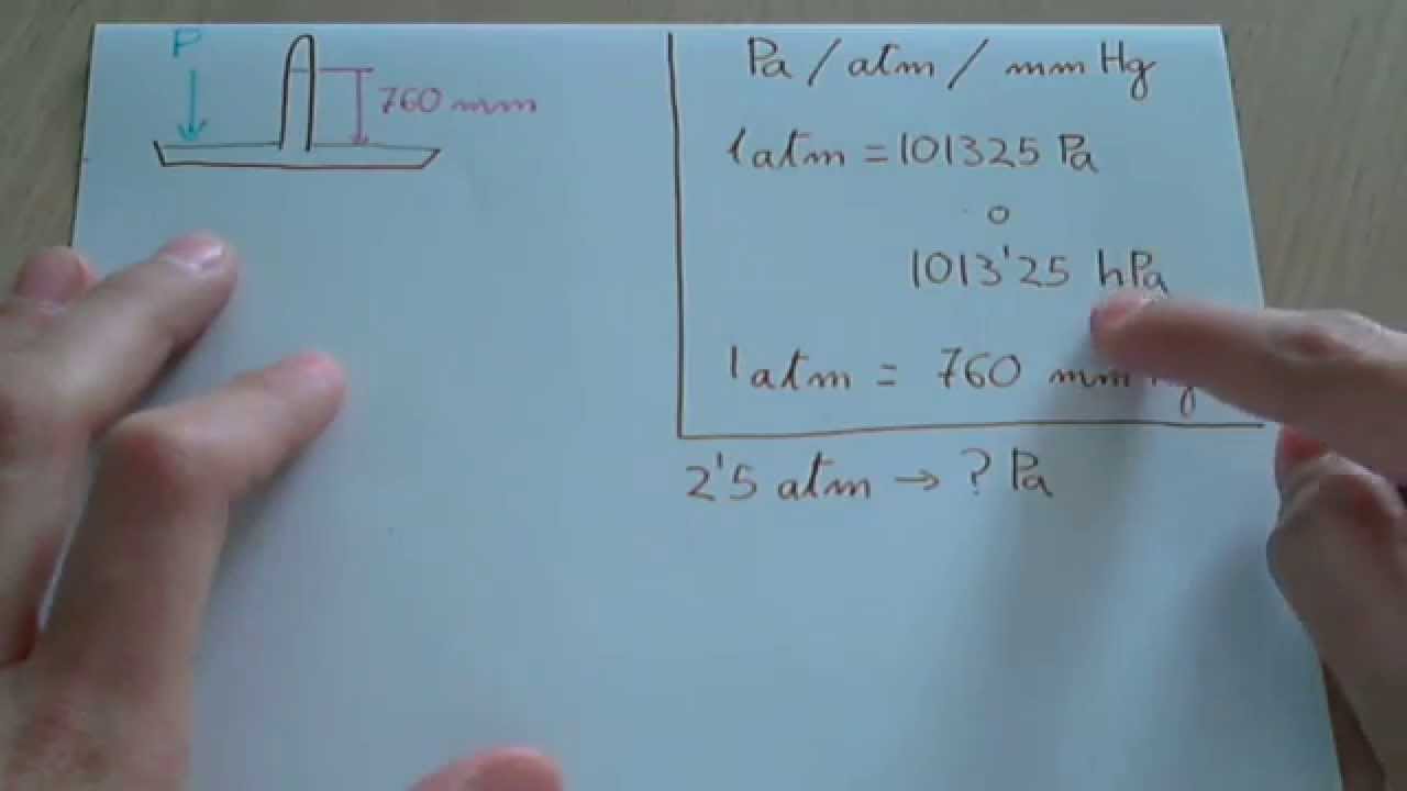 a que es igual 1 pascal