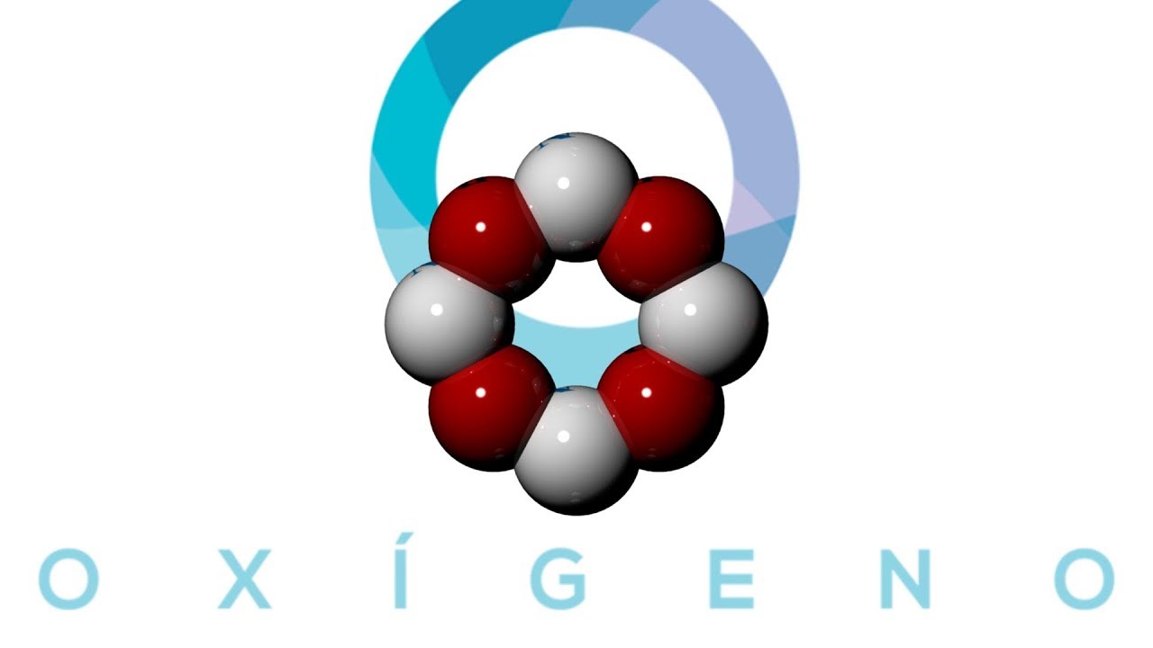 atomo de oxigeno y sus partes