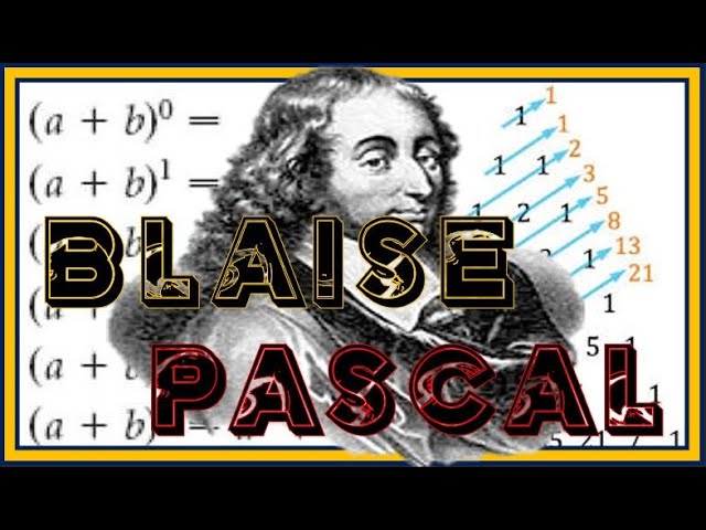 blaise pascal aportaciones a la física