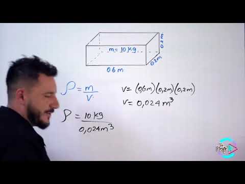 calcular la densidad de un prisma rectangular cuyas dimensiones son