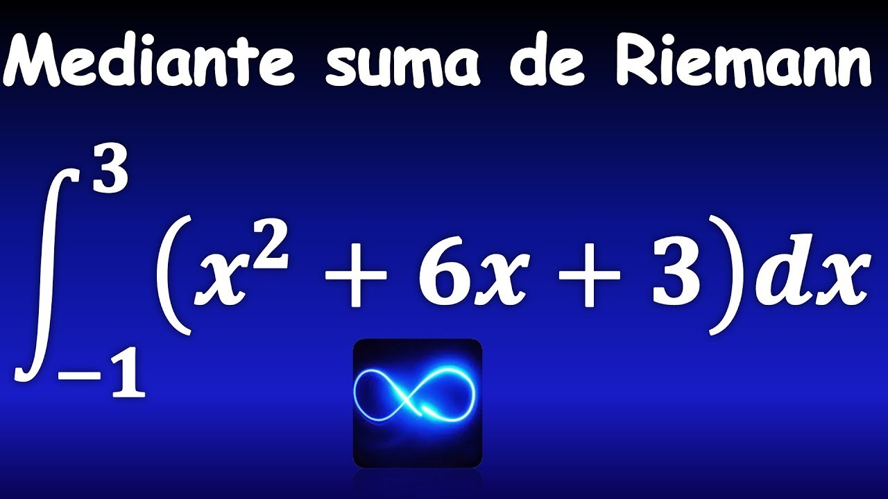 calculo de integrales definidas con sumas de riemann