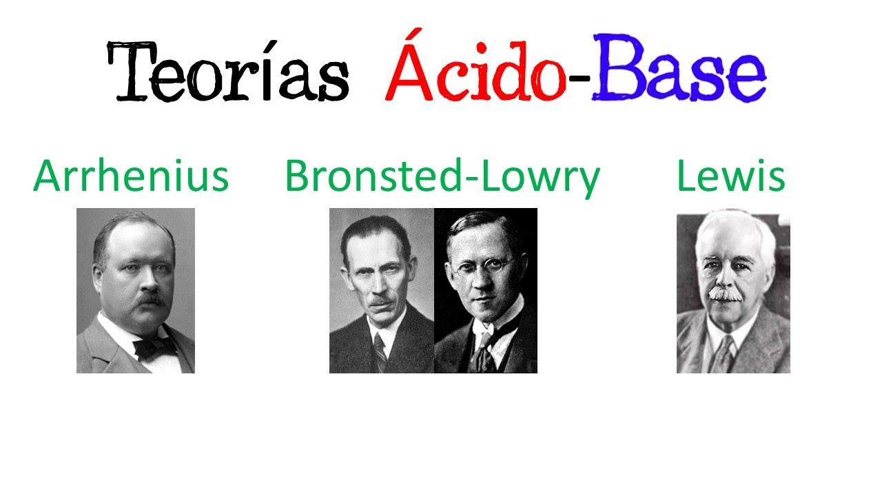 caracteristicas de acido y base segun arrhenius
